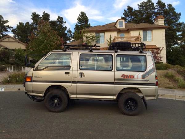 1986 Mitsubishi Delica 4×4 Turbo Diesel Microbus - 4x4 Cars