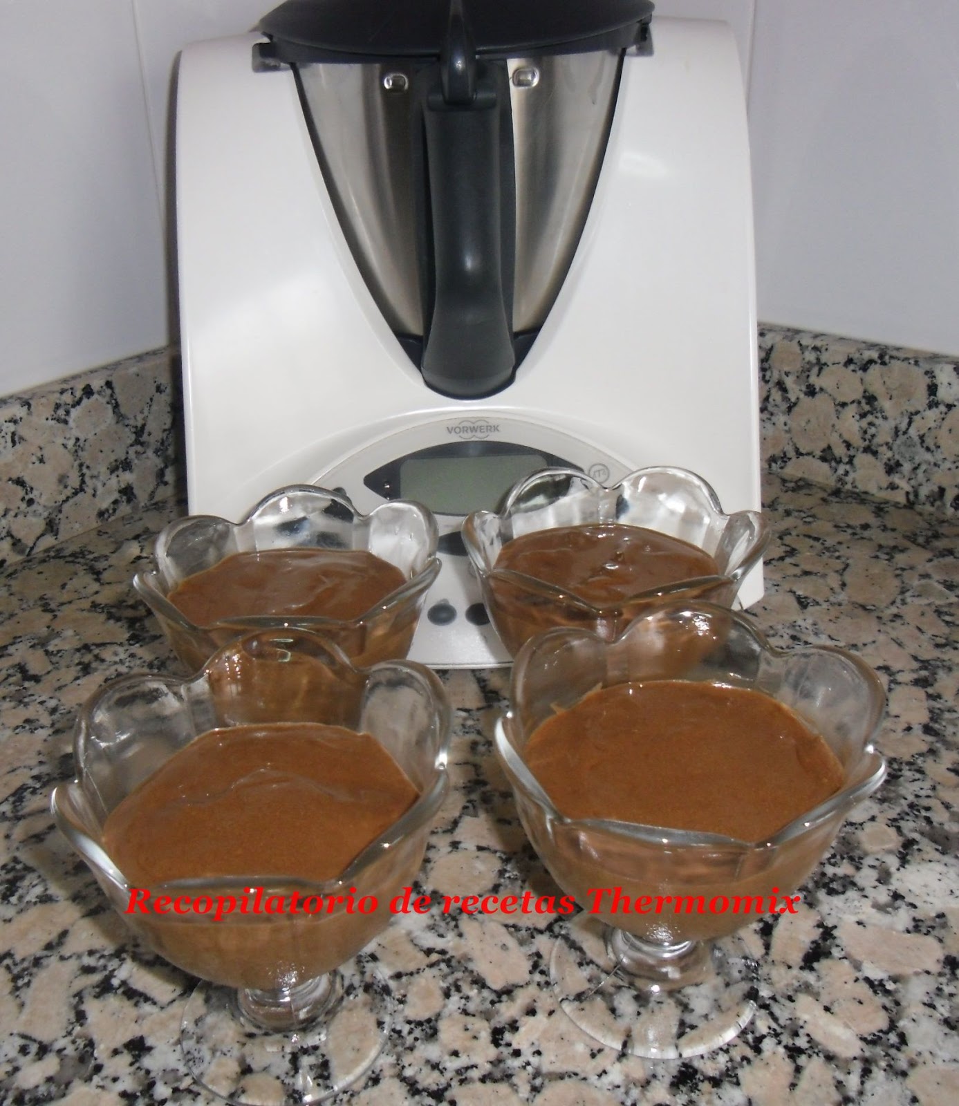 Recopilatorio de recetas thermomix Chocolate en thermomix