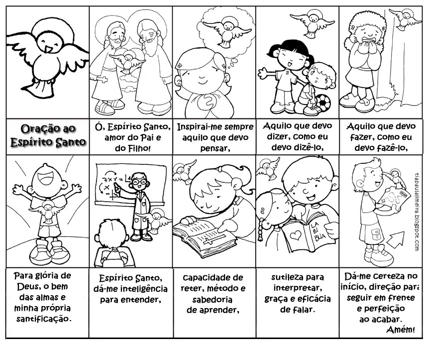 Featured image of post Espirito Santo Para Colorir Para colorir seus desenhos voc pode fazer buscas na internet para entender melhor quais cores combinam