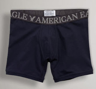 Men Fashion Dresses: Basic Navy American Eagle Men's Underwear
