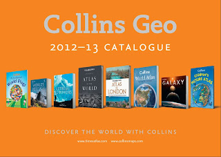 Back cover of the new Collins Geo Catalogue 2012-13