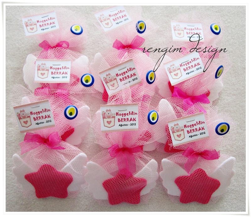 Rengim Design Bebek Şekeri / Tema Yıldız