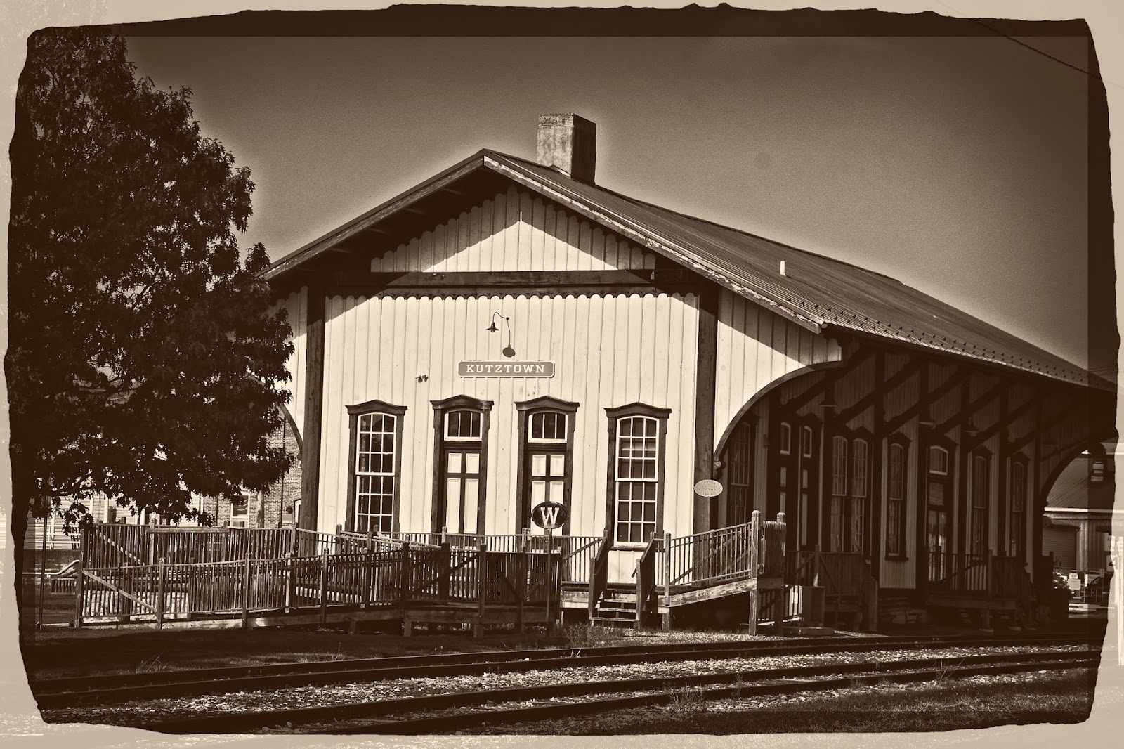 My World in Pennsylvania and Beyond: Kutztown, Pa Railroad Station