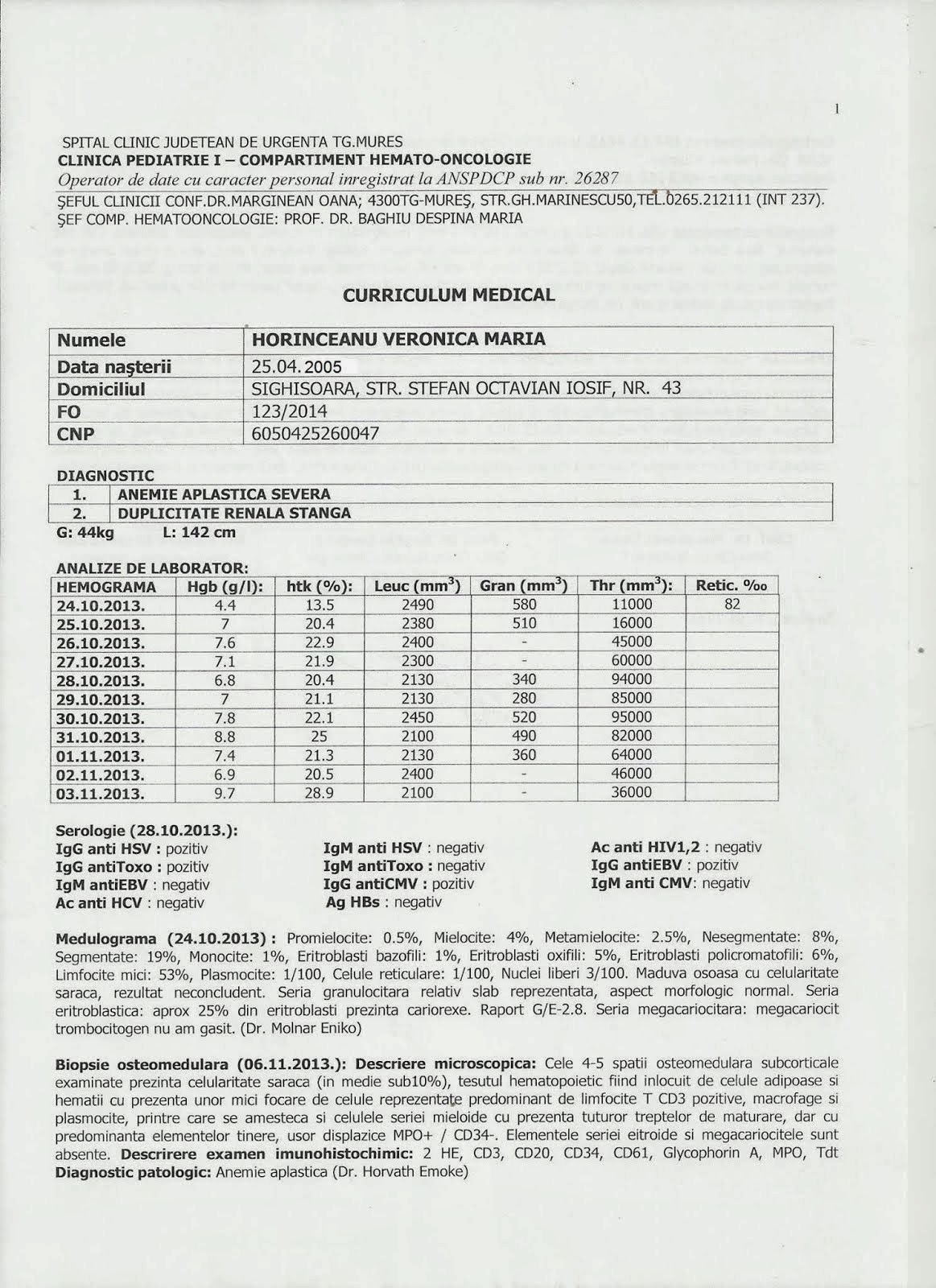 Scrisoarea medicala