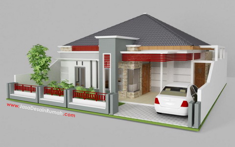 Desain Rumah  Denahnya on Rumah Sederhana 29091194343   Rumah Minimalis   Desain Model Denah Dan