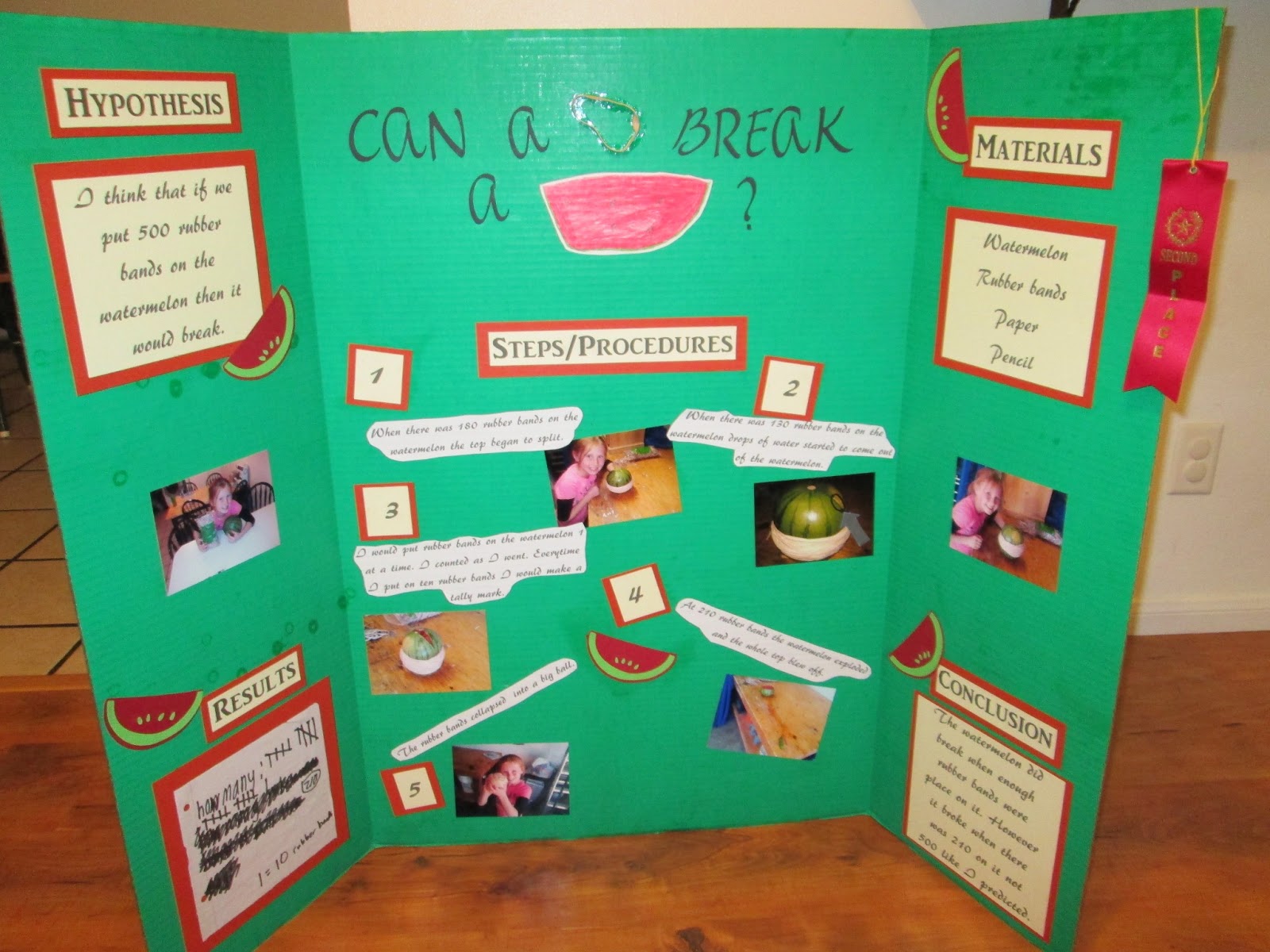 ELLISON Chloe's Science Fair Project