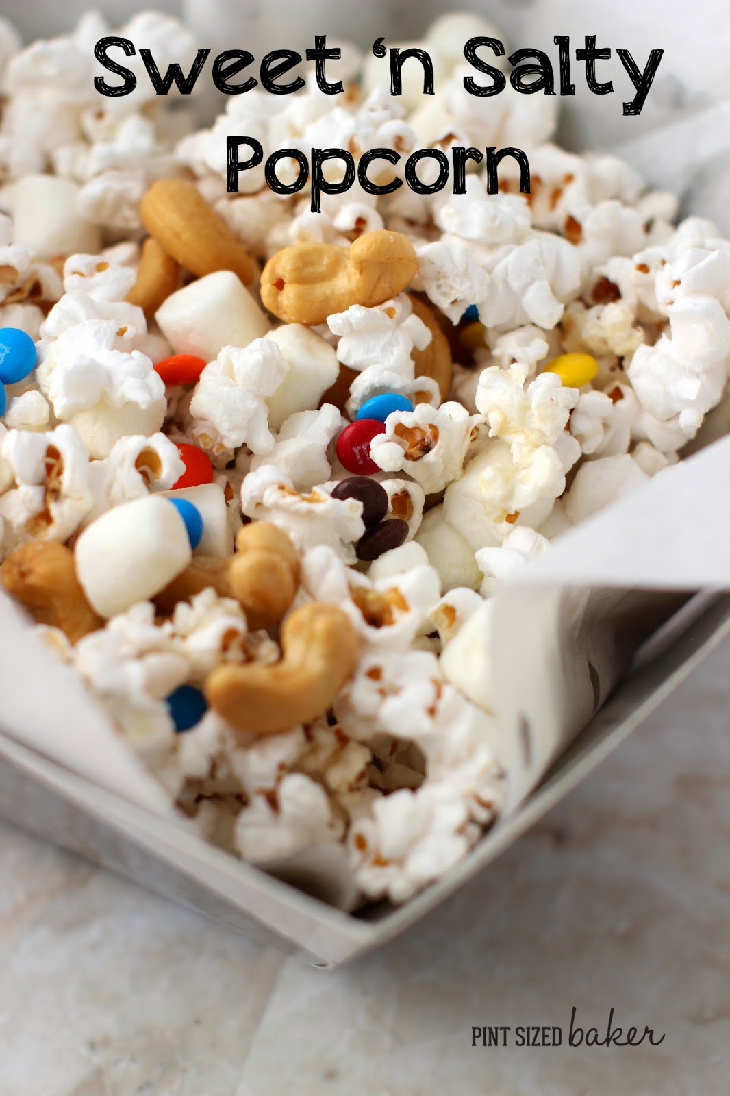 We all love the combo of a little bit sweet and a little bit salty! Enjoy this Sweet N' Salty Party Popcorn during your next family movie night!