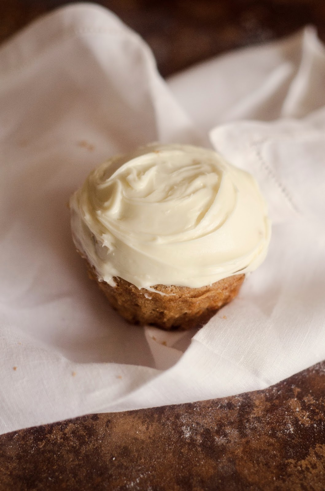 today I love salted cream cheese rum icing