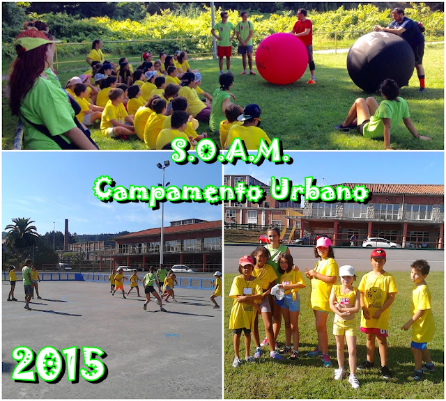 Campamento Urbano 2015 - S.O.A.M. Kinball Cantabria