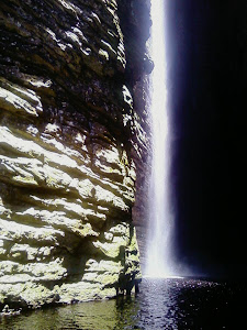 Cachoeira da Fumacinha. Joãozinho guia de turismo de Ibicoara Bahia