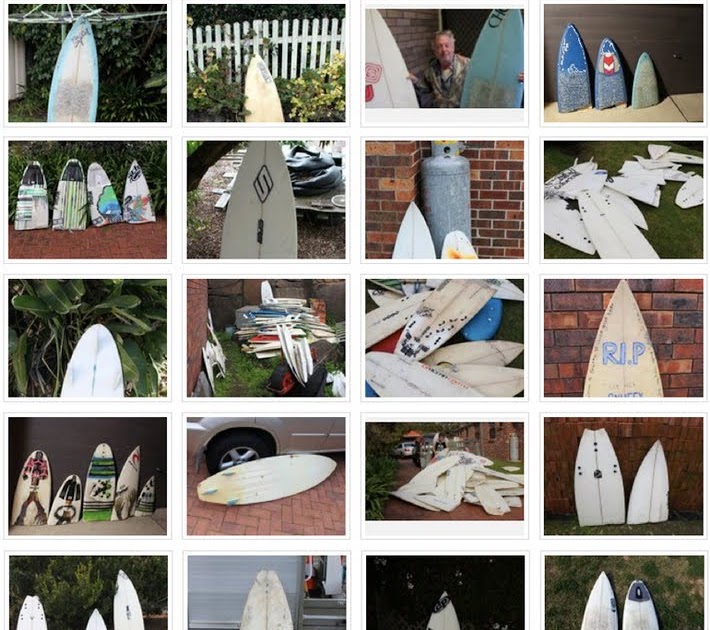 1000 Surfboard Graveyard BROKEN SURFBOARD COLLECTION