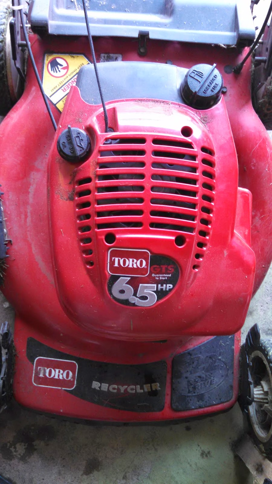 Lawn Mower (Toro) Small Engine Help Needed Adventure Rider