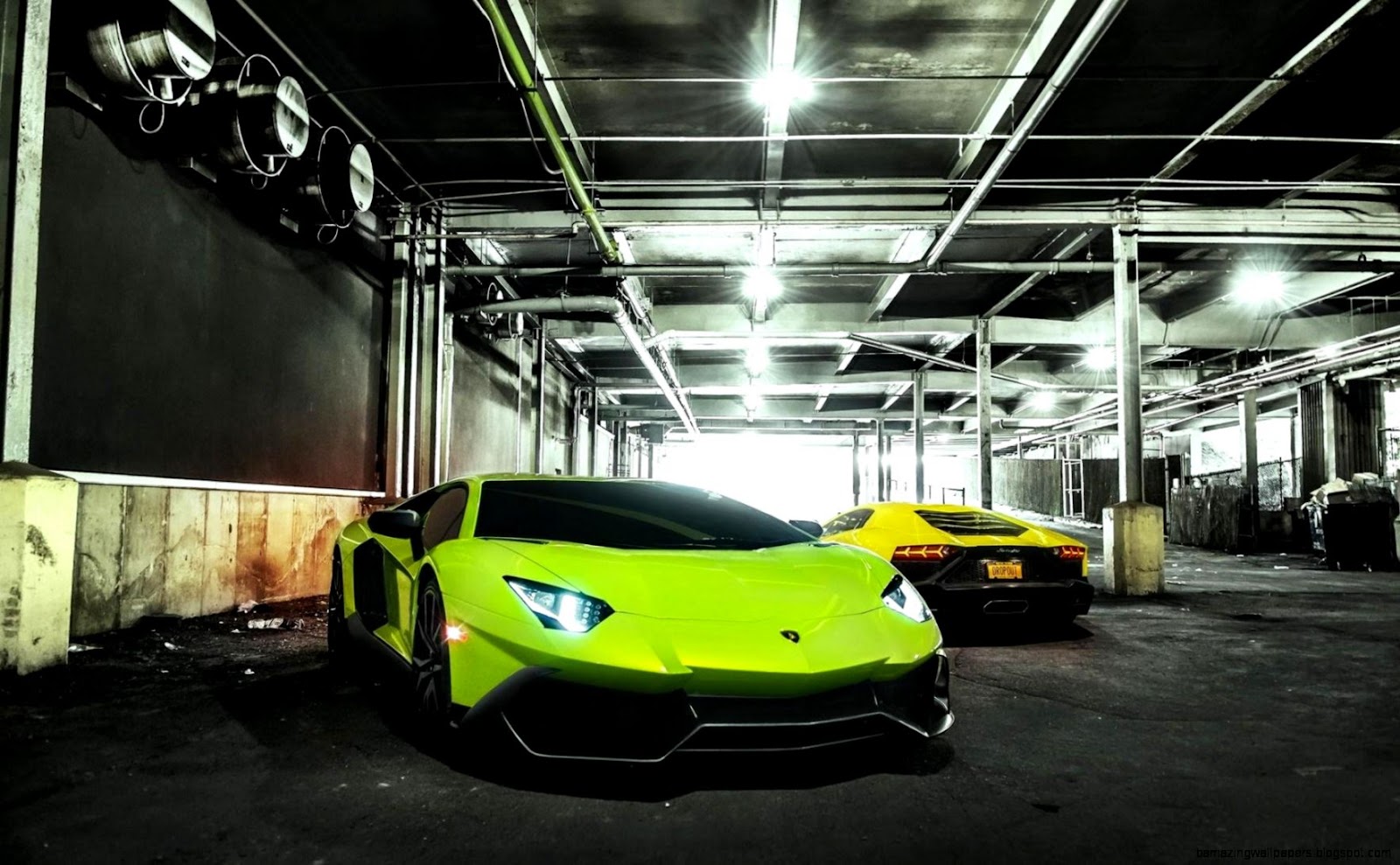 Lamborghini Aventador Green Lamborghini Aventador Green