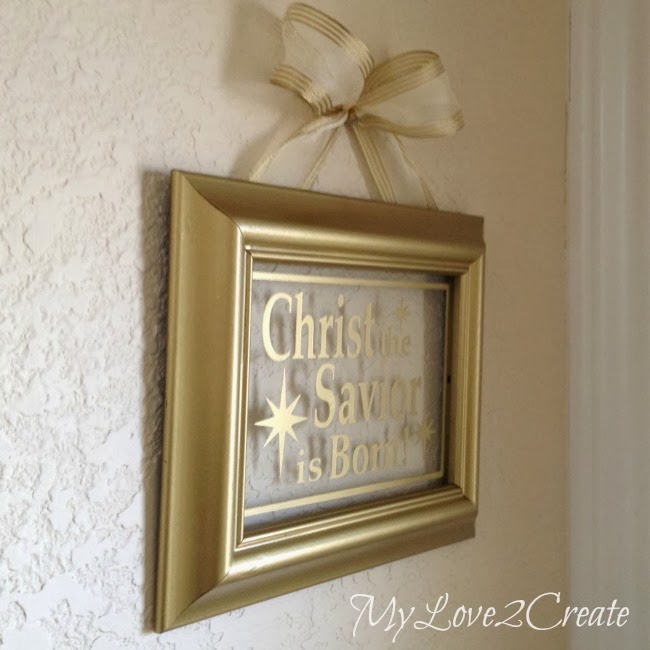 MyLove2Create, Gold spray-painted glass