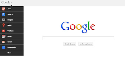 Google Homepage New Look