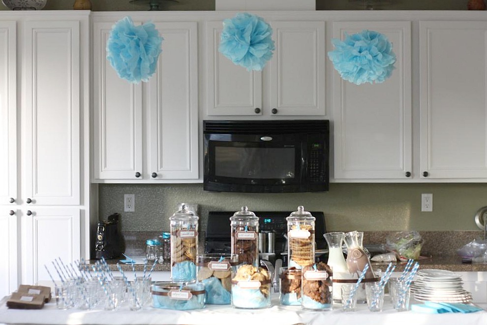 our daily obsessions Milk and Cookies Baby Shower