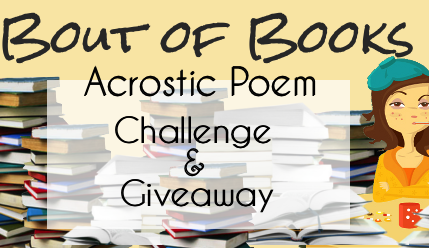 Book Bff Melissa Bout Of Books 7 0 Acrostic Poem Challenge Giveaway