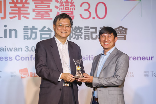 Twitch共同創辦人兼營運長Kevin Lin、國發會主委杜紫軍 Twitch共同創辦人兼營運長Kevin Lin、國發會主委杜紫軍