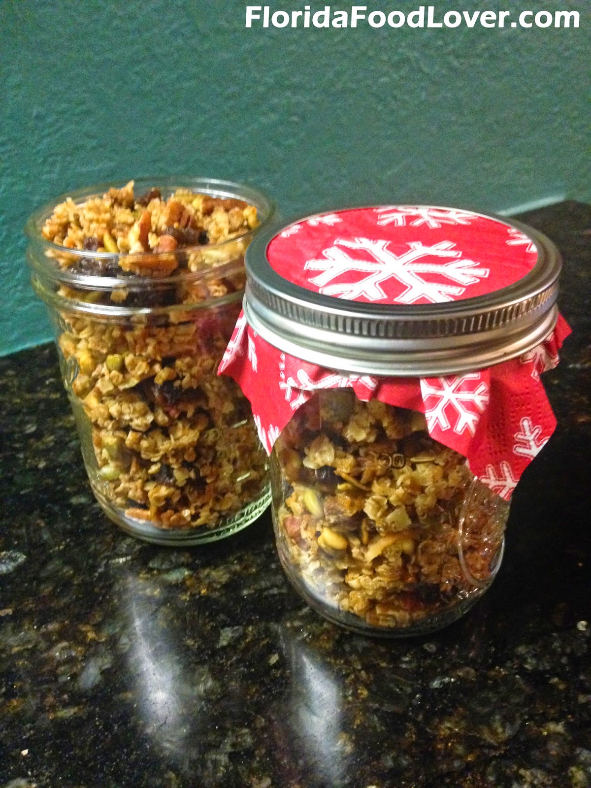 Florida Food Lover Salty Olive Oil Granola