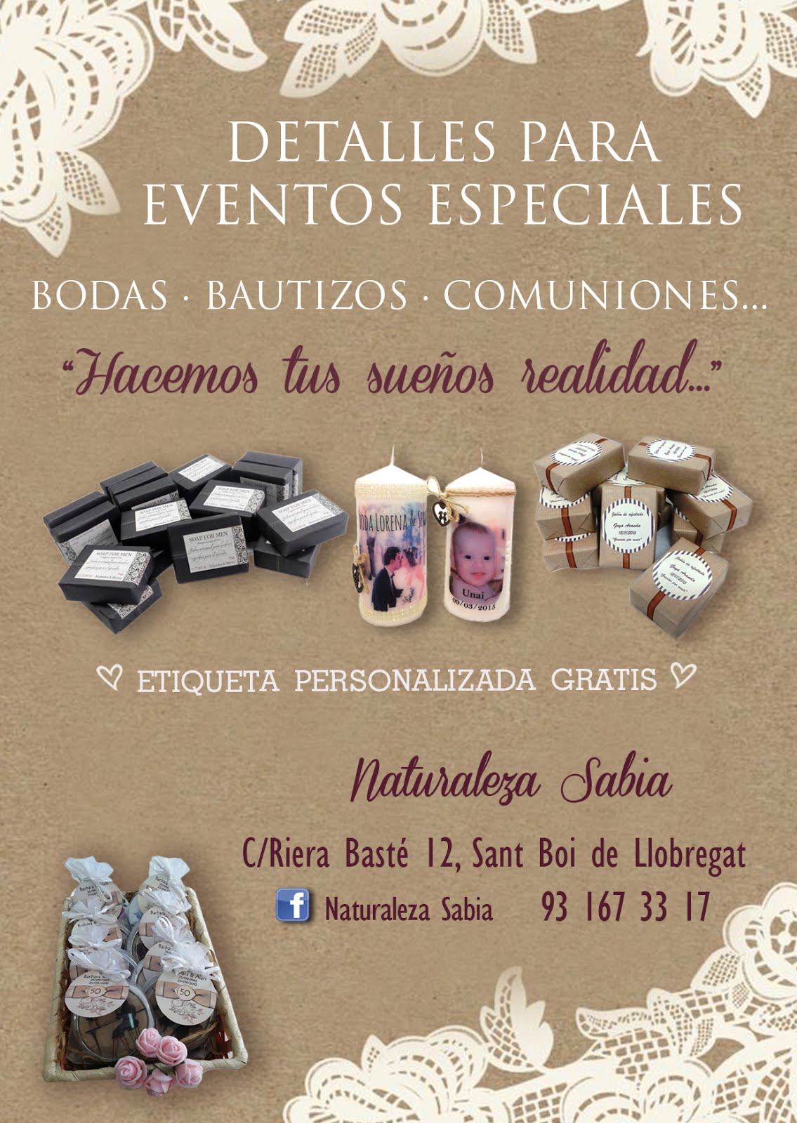 DETALLES PARA EVENTOS ESPECIALES