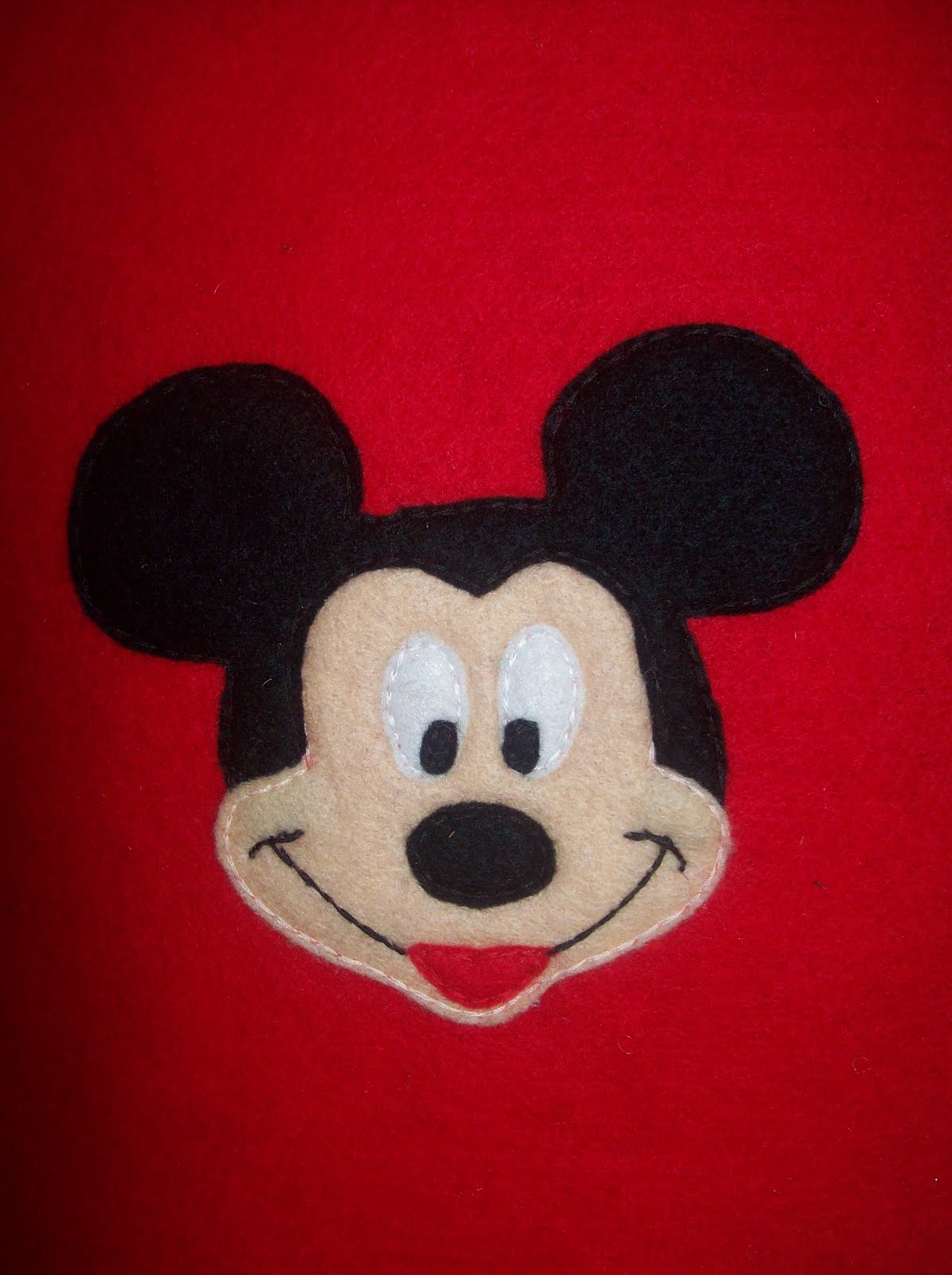 Mickey en fieltro - Imagui