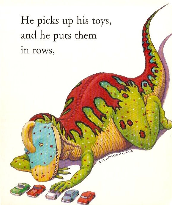 Dads Read Upside Down How Do Dinosaurs Review