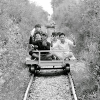Bamboo train