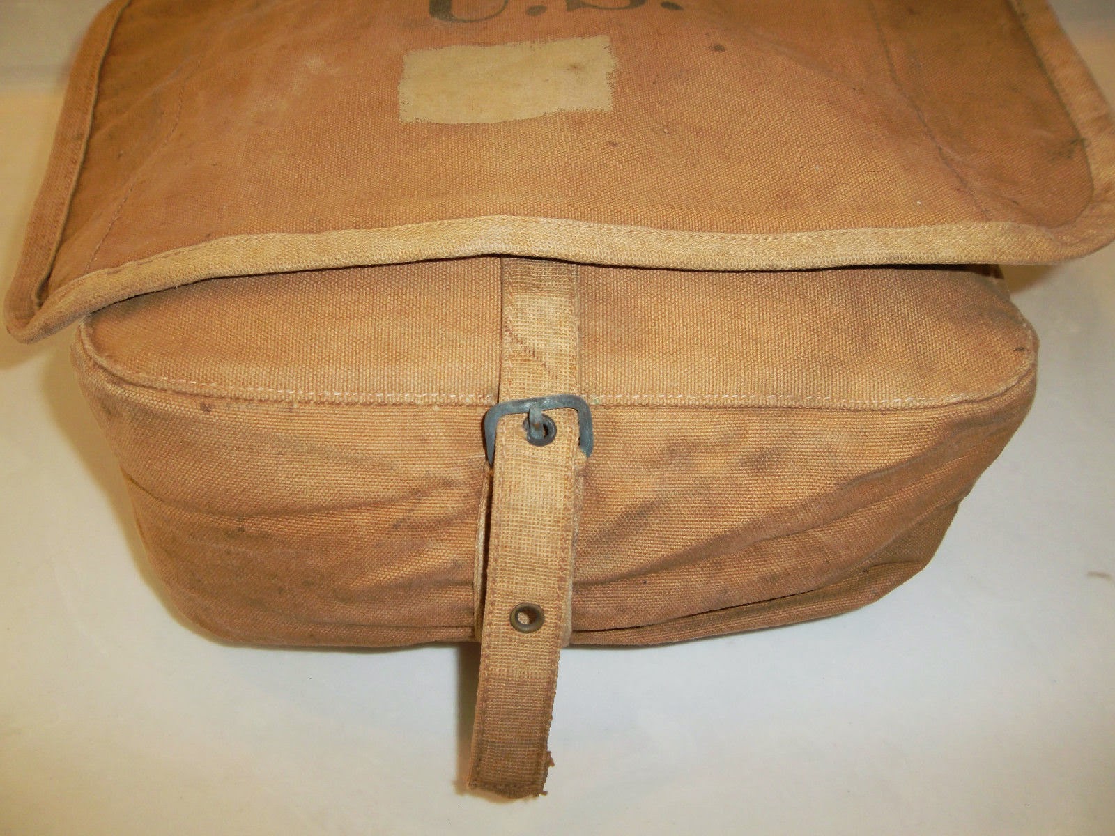114th Infantry,NJ,ww1 Details about  / //US Military 1878 HAVERSACK BAG