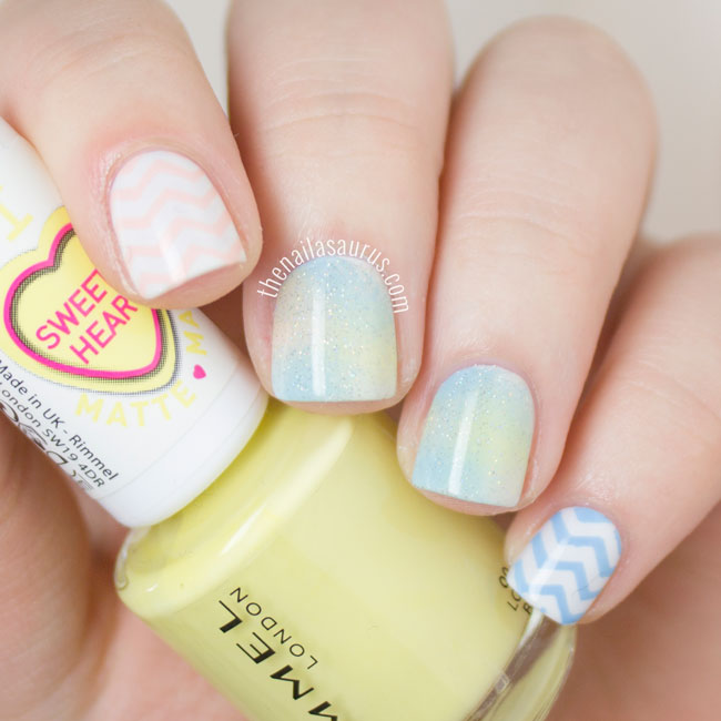 The Nailasaurus UK Nail Art Blog Rimmel Sweetie Heart Collection