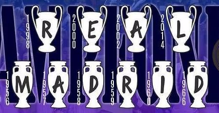 REAL MADRID CHAMPION OF UEFA CHAMPION LEAGUE