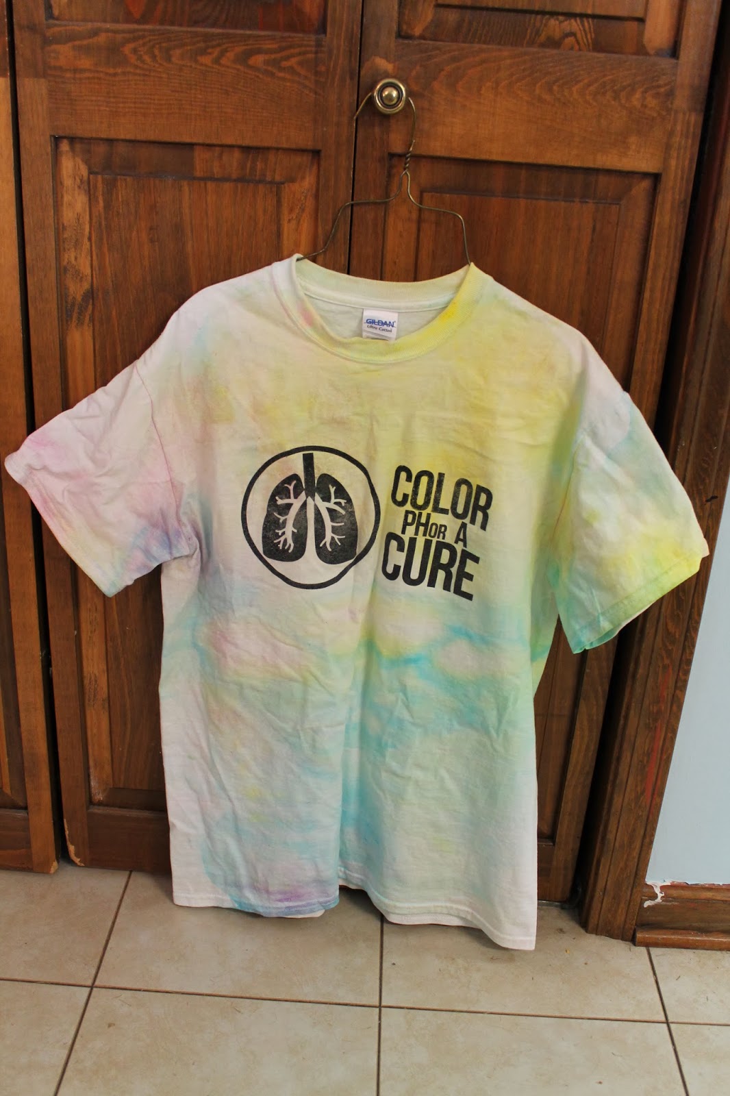 laces and ladles how i tried to preserve my color run shirt