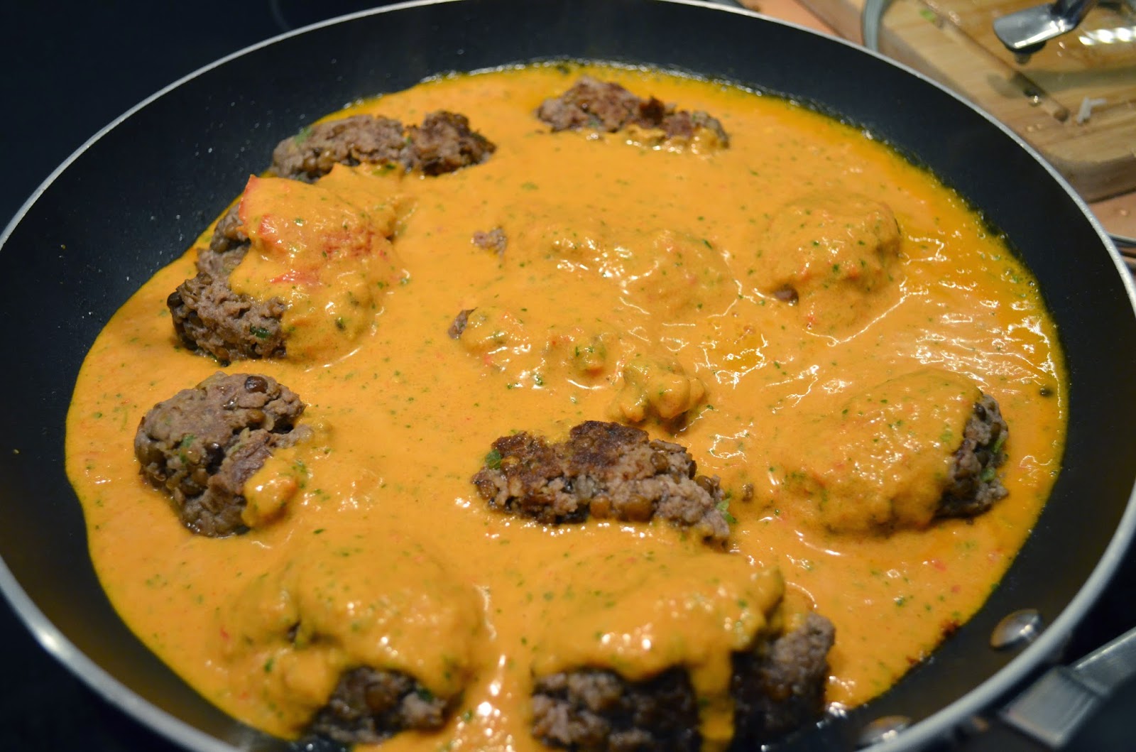 Beef Kofta with Curry Sauce Stuff and Spice