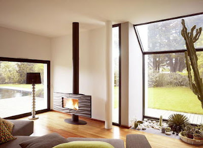 Decoración Minimalista y Contemporánea: Chimeneas modernas