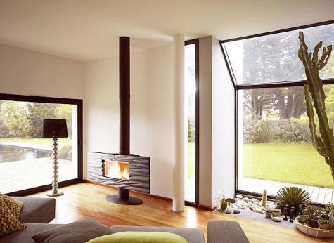 Decoración Minimalista y Contemporánea: Chimeneas modernas