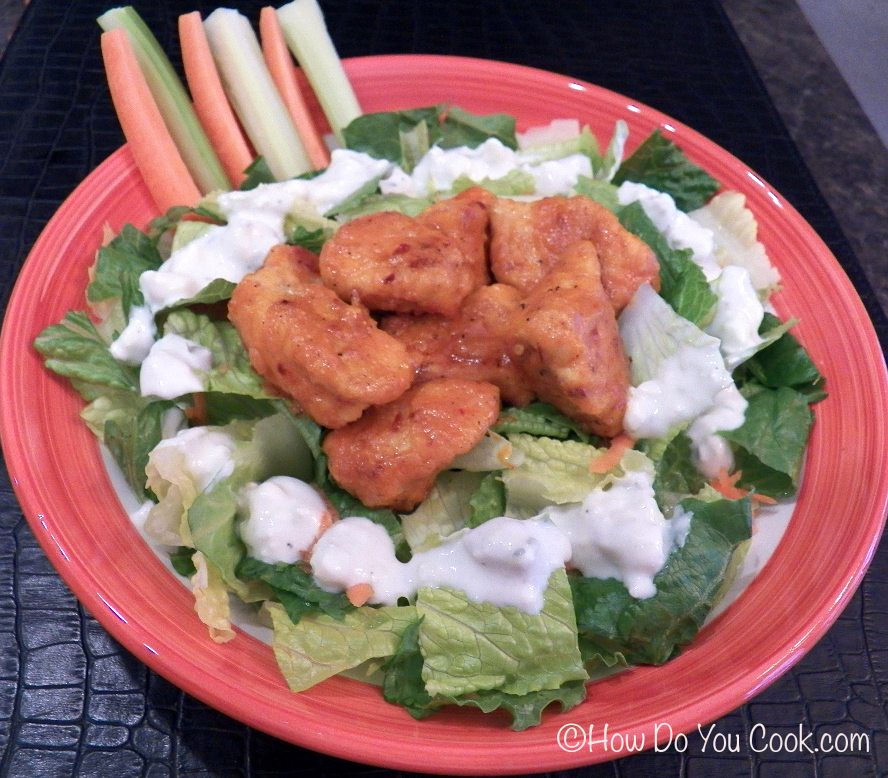 How Do You Buffalo Chicken Salad with Blue Cheese Dressing