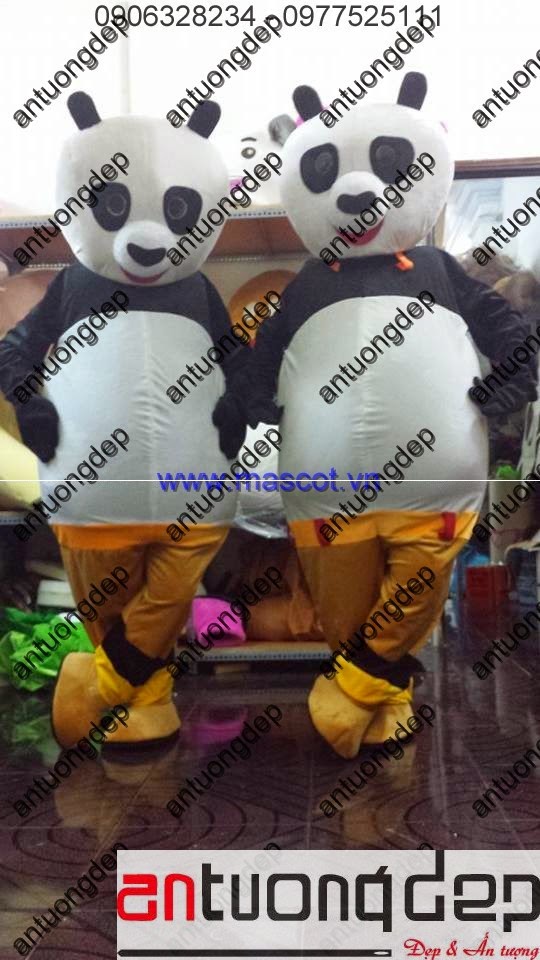 may bán mascot gấu panda giá rẻ
