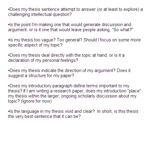 Cognitive science thesis