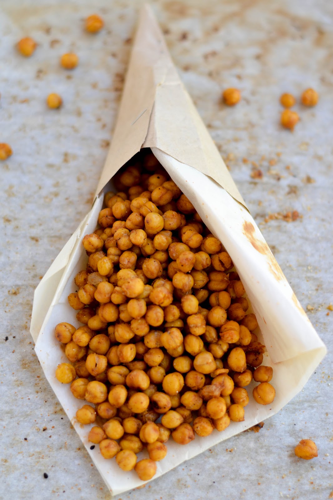 Honey soy roasted chickpeas embody the virtue of being versatile. The