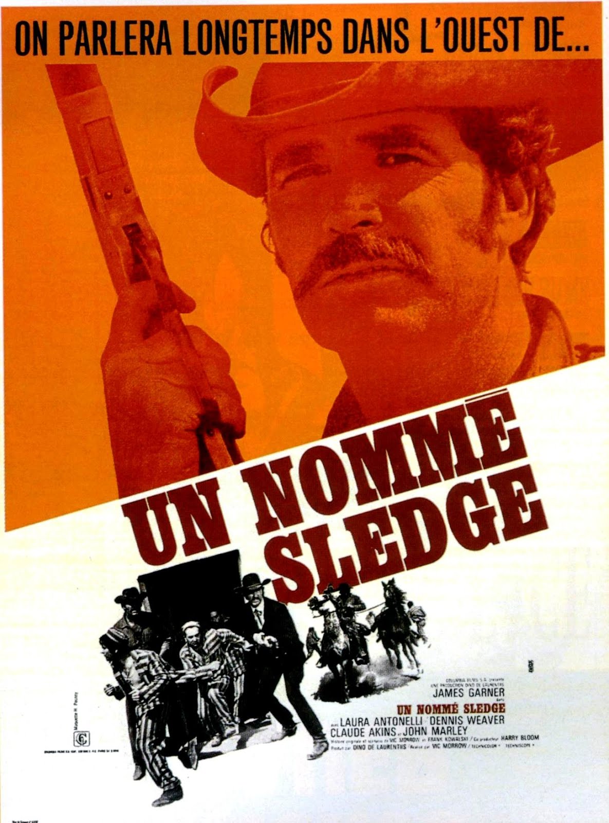 Un nommé Sledge (1969) Vic Morrow / Giorgio Gentili - A man called Sledge (05.04.1969 / 1969)