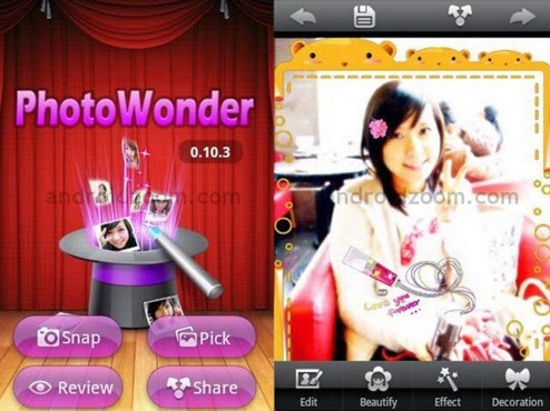 Download photowonder for Android