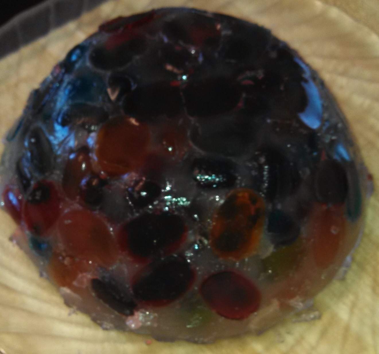 How interesting! Confetti Jello from March