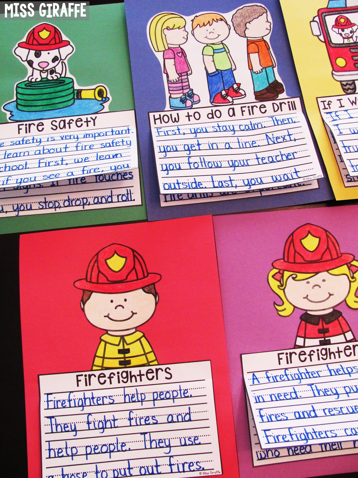 Miss Giraffe's Class: October Writing Crafts for Kids