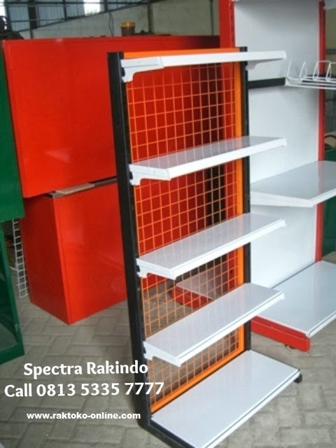 SPECTRA RAKINDO: Rak Gondola Single Minimarket Swalayan ...