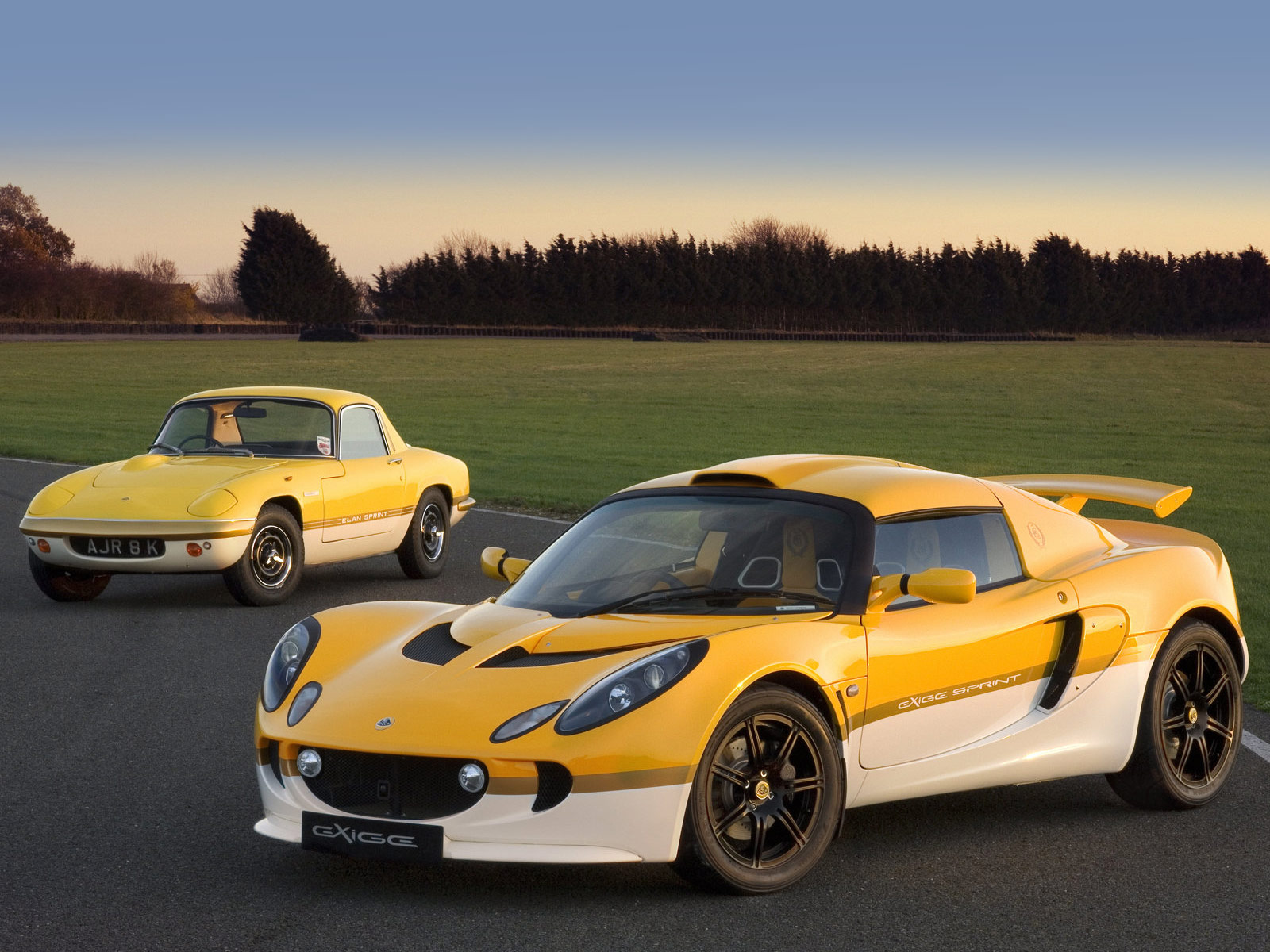 Lotus Exige Yellow