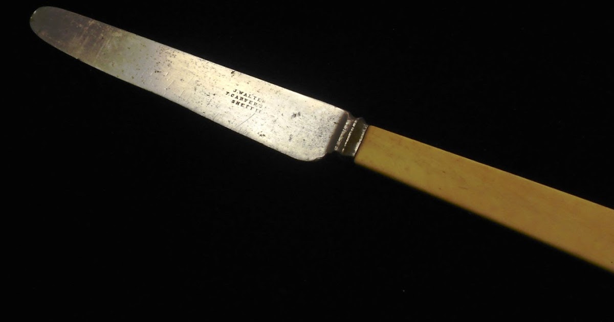 Good Old Vintage J.Walters & Co. Antique Ivory Handled Knife