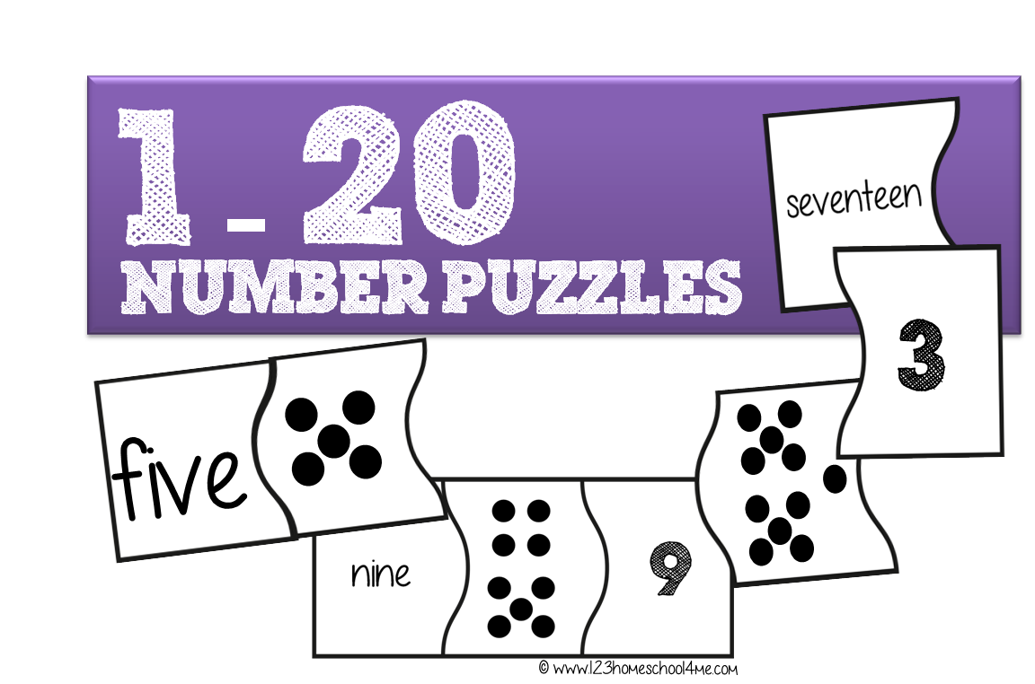 1 20 Number Puzzles
