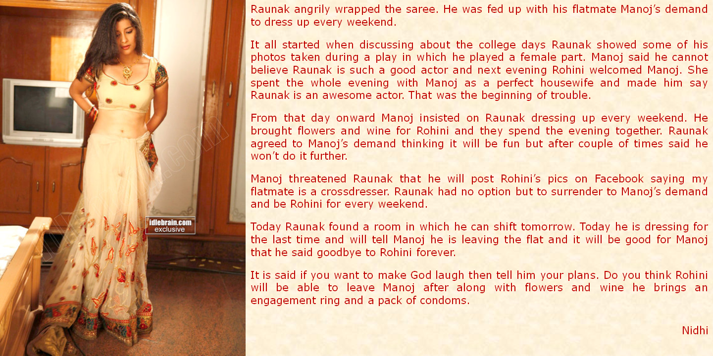 Falling in Love Crossdressing Captions