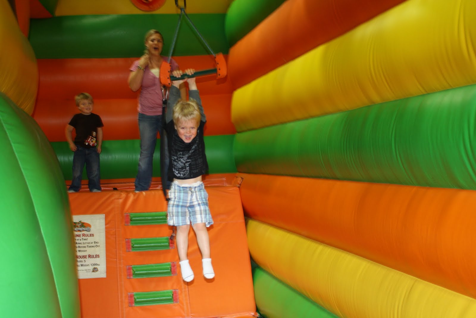 Short bus to minivan Scooter's Jungle