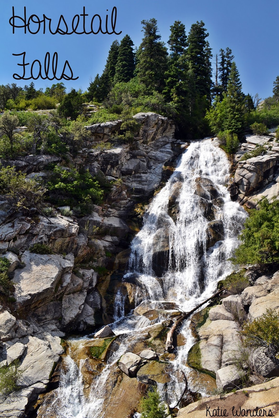 Katie Wanders Horsetail Falls Hike Utah