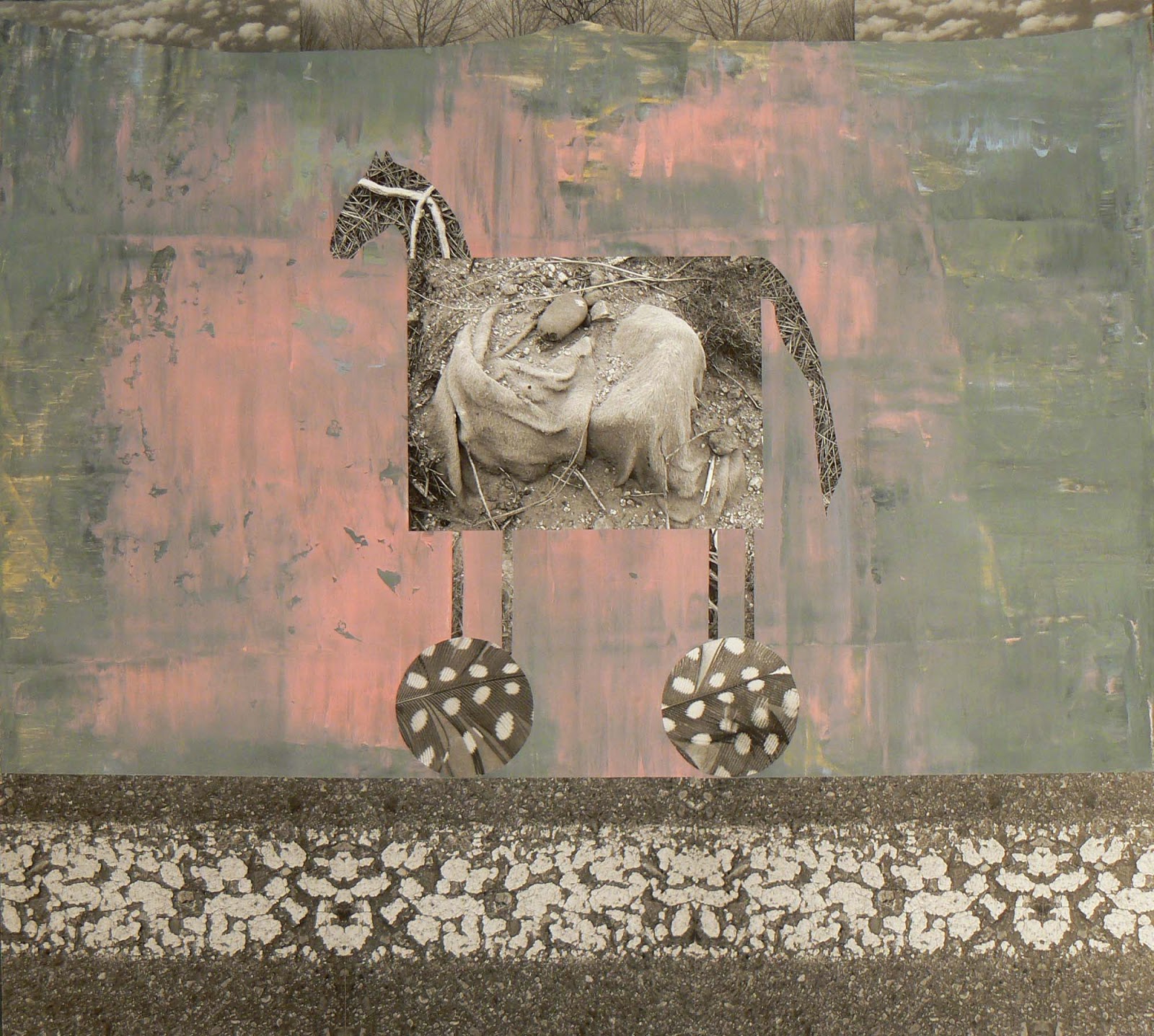 Holly Roberts One Painting at a Time Trojan Horse 2007